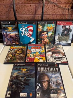 PlayStation 2 Games Lot of 9