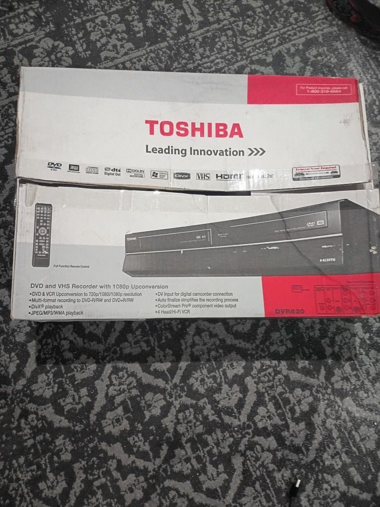 Toshiba DVR620 New in Original Box