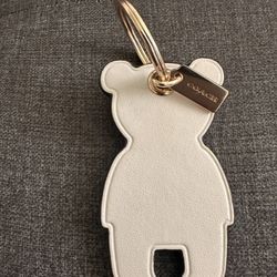 Coach Chalk Bear Bag Charm