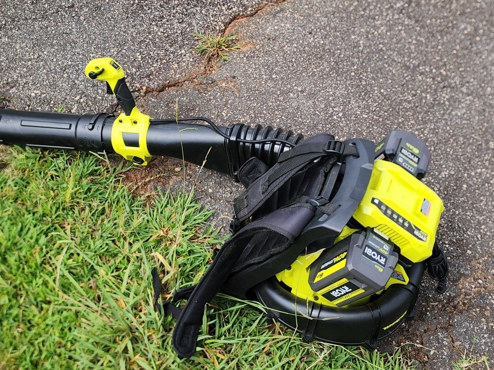 40V HP Brushless Whisper Series 165 MPH 730 CFM Cordless Battery Backpack Blower with (2) 6.0 Ah Batteries and Charger