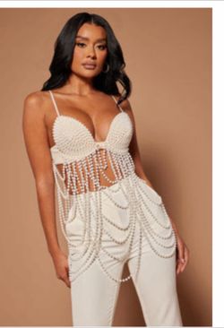 Bead bralet fashion nova