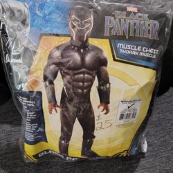 Marvel Black Panther Muscle Chest Kids Costume