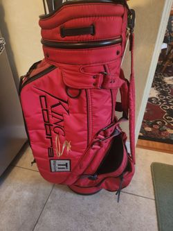 King Cobra Titanium 22 Red Golf Cart Bag
