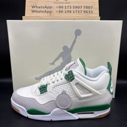 AIR JORDAN 4 RETRO SP SAIL WHITE PINE GREEN