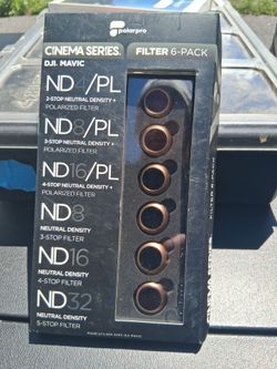 6 pack Cinema Lens Drones