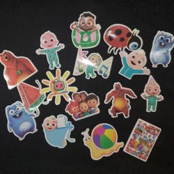 $5 Girls Stickers & Shoe Charms LOT 