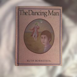 The Dancing Man by Ruth Bornstein, Vintage 1978 Weekly Reader Books - EXCELLENT