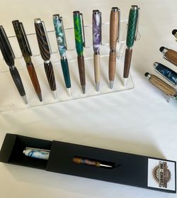 Handmade Acrylic & Exotic Wood Pens ✨