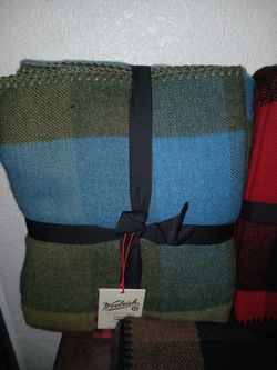 Woolrich Plaid Throw Blanket