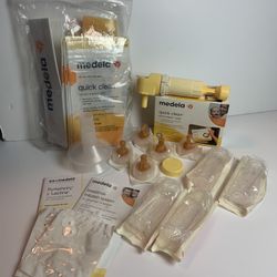 Medela Manual Breast Pump And Accessories