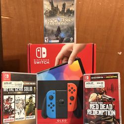 Nintendo Switch OLED Comes With 3 Games