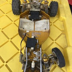 Rc10 Vintage Gold Pan Team Associated not traxxas tekno arrma losi axial