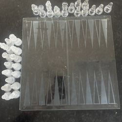 Glass Chess   Board Game