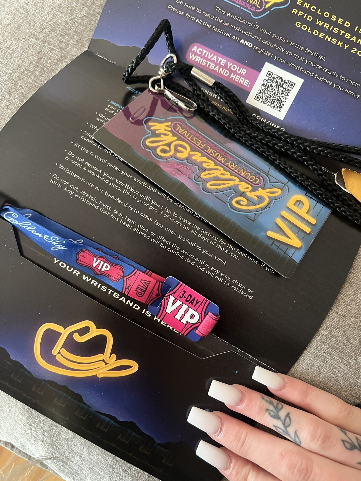 3 Day VIP Ticket To Golden Sky Festival