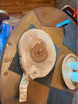 Rustic charcuterie board