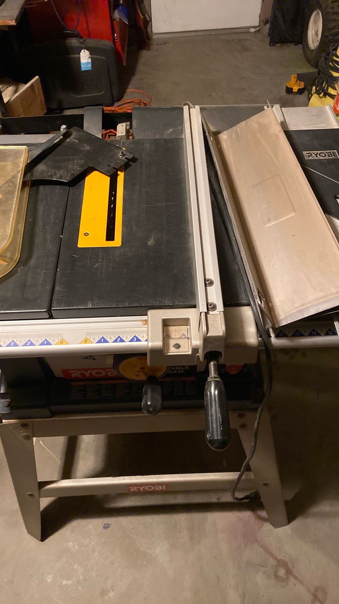 Ryobi table saw