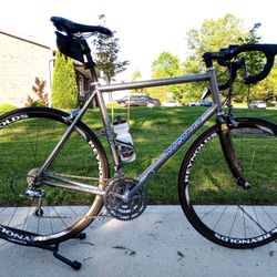 Titanium Ben Serotta Fierte Ti She's A Rare 60cm USA Built Beast