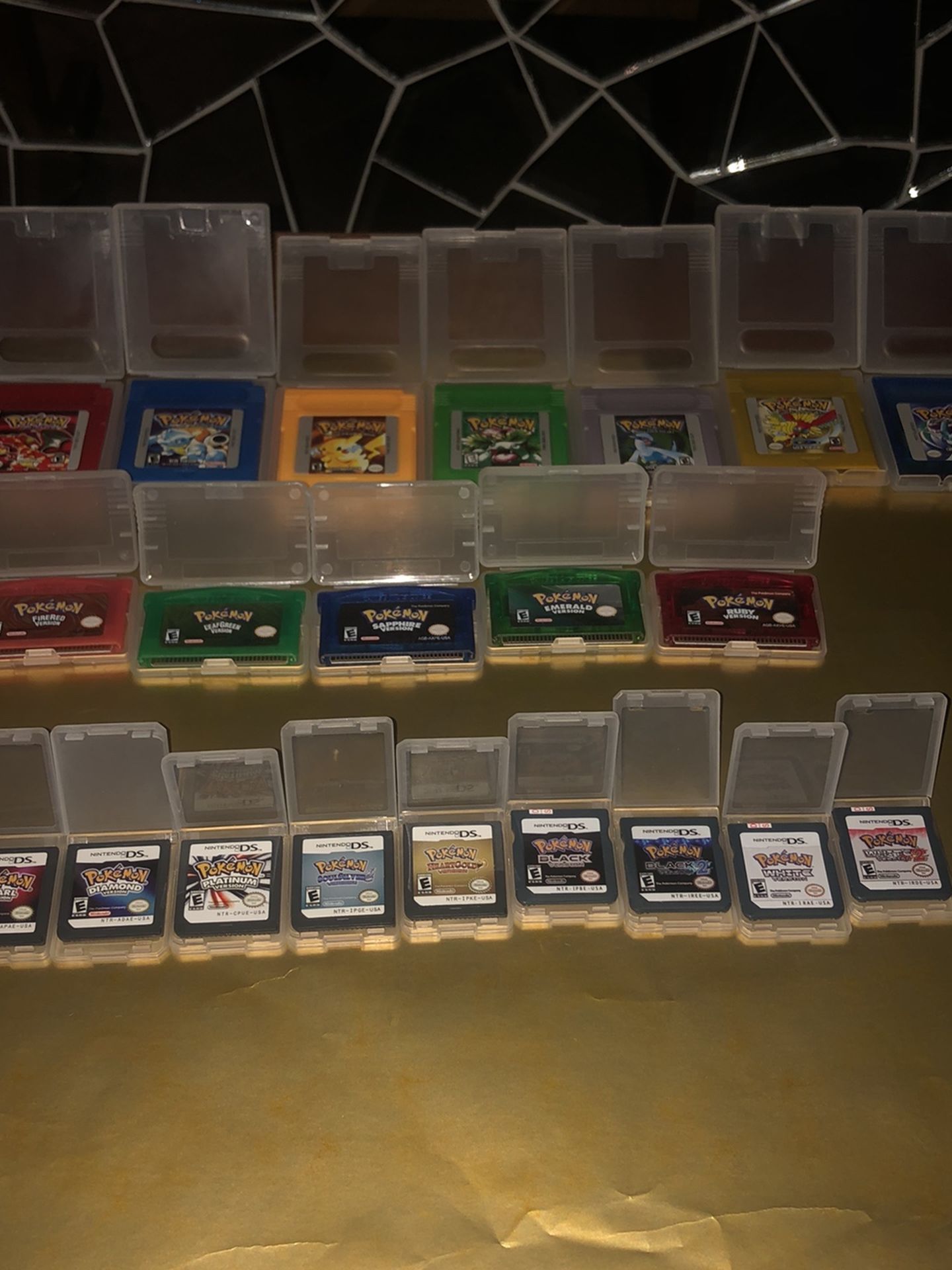 A Bunch Of Pokémon Games