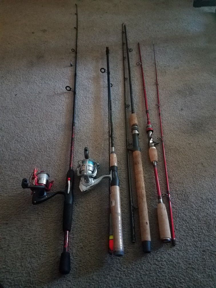 Fishing rods/ poles