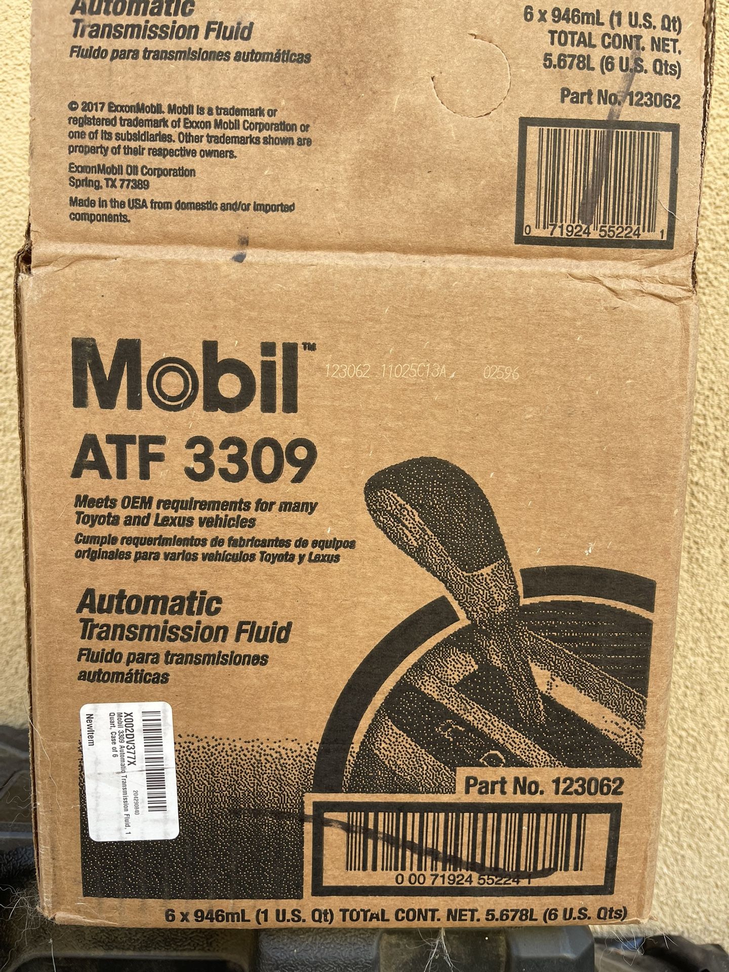Mobile ATF 3309 - Six  ** Brand new **