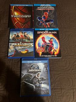Spiderman Blu-ray movies