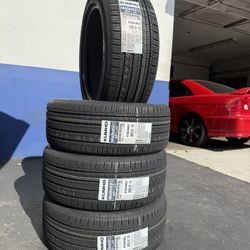 Tesla Tires 255/45R9 Kumho EV Whit Foam $690 Set Of Four Install Mount And Install