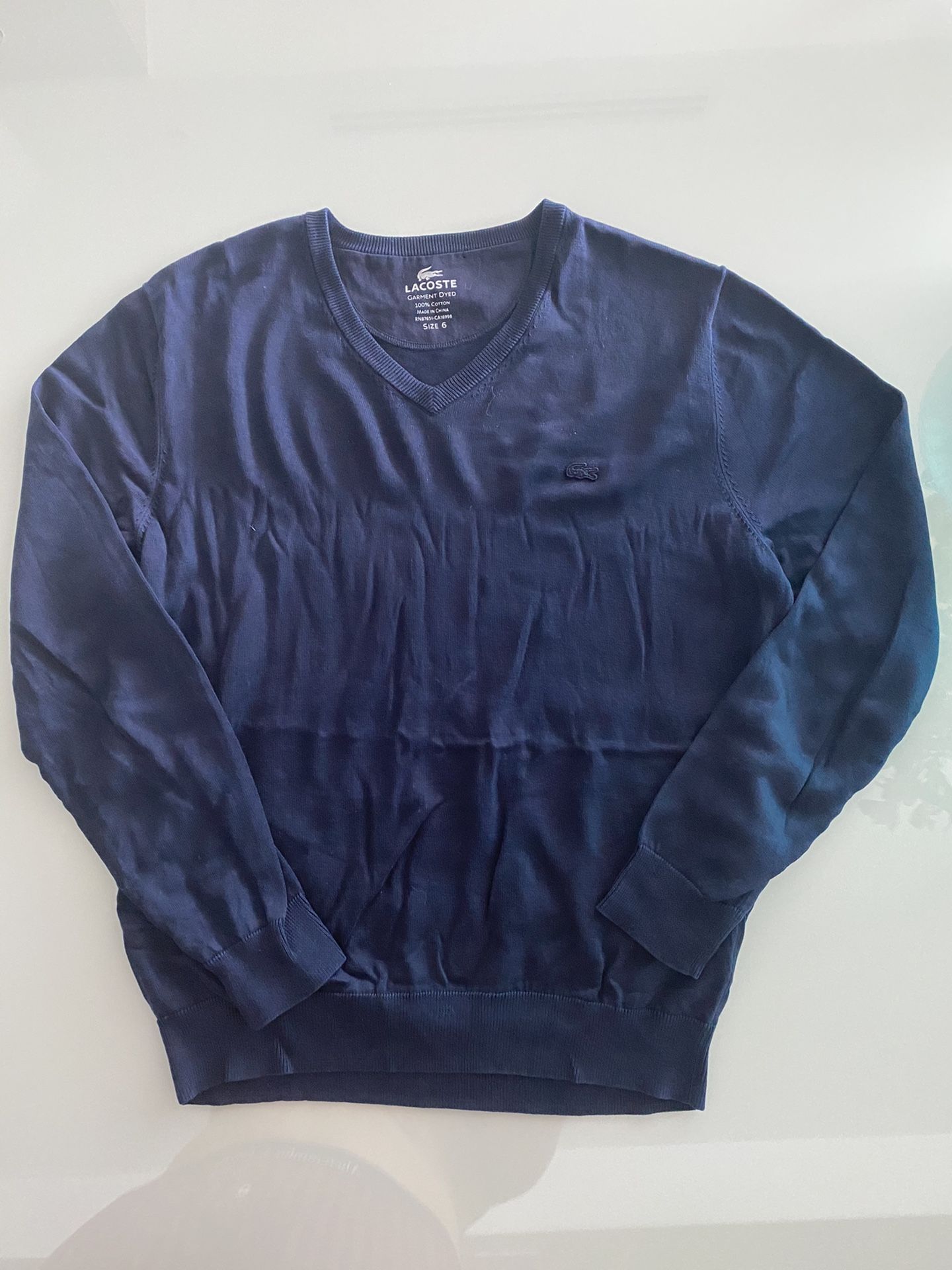 Lacoste Sweatshirt Genuine Size6 XL