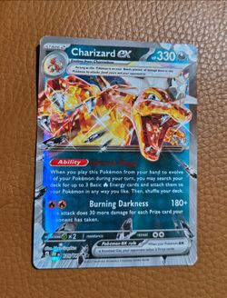 Pokemon card  Charizard EX