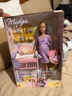 Barbie Happy Family Midge & Baby Doll Set
