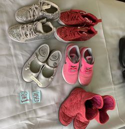 Girls shoes and boots size 1 , used, $3 -$9