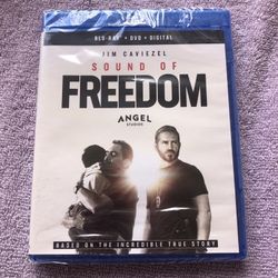 Sound Of Freedom Blu-Ray (SEALED)