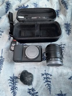 Sony Camera with Sony lens