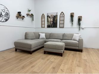 Gray Sectional Couch - Free Delivery