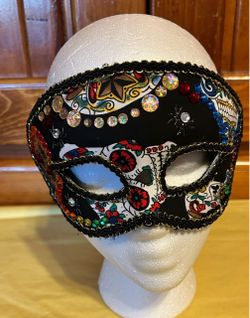 Day of the Dead Masquerade Mask