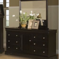 Black dresser