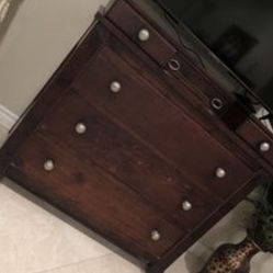 Credenza serving table