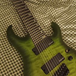 Harley Benton 8 String QEB Multiscale