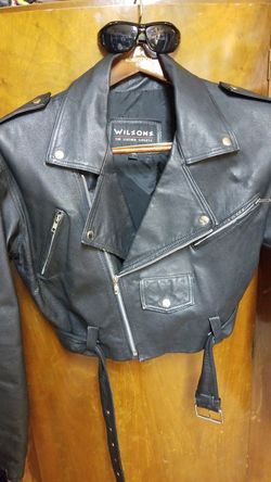 Women's large Wilson's leather riding jacket