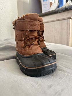 Snow boots toddler kids shoes cold winter size 6