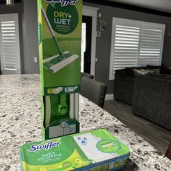 Swiffer Mop And Wet Cloths