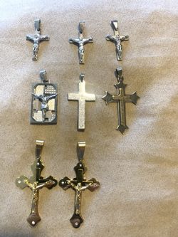 Dijes de Cruz/ Cross Pendants