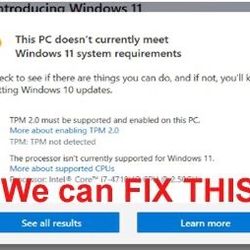 Windows 11 Installation Reduced Until 04-10-24