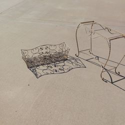 Vintage Planter Stand 