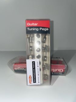 Wilkinson Deluxe Vintage Guitar Tuners (Nickel)– Made in Korea