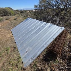 2 Pieces Of 10'X6' Roof Panels