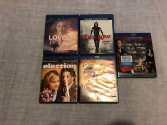 Blu-Ray Lot Election & The Crow & The Lovely Bones & The Order