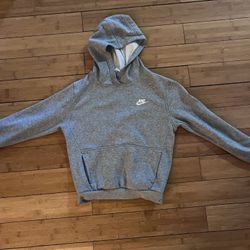 Grey nike hoodie 