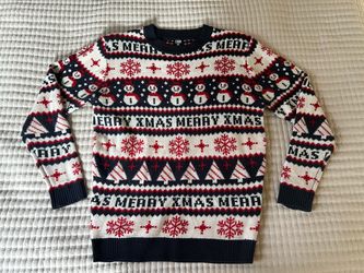 FSBN Christmas Snowman Knit Sweater
