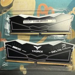 TEAMGROUP T-FORCE DELTA RGB DDR5 6400MHz 32GB (2x16GB) DIMM RGB Memory