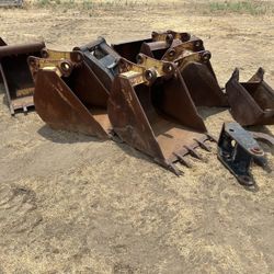 Backhoe Buckets.   Cheap.  